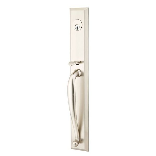 Satin Nickel Handleset 3052WUS15RH, EMTEK, Mfr# 3052WUS15RH